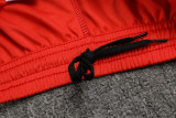 24-25 Man Utd Red Kids Half Pull Tracksuit (童装)(半拉链)