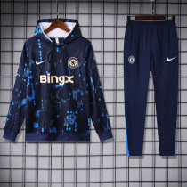 24-25 CHE Royal blue Hoodie Tracksuit (卫衣套装)