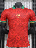 24-25 Portugal Comma Red Special Edition Player Version Soccer Jersey