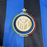 2009-2010 INT Home Retro Soccer Jersey(带决赛字)