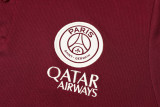 25-26 PSG Red Polo Tracksuit