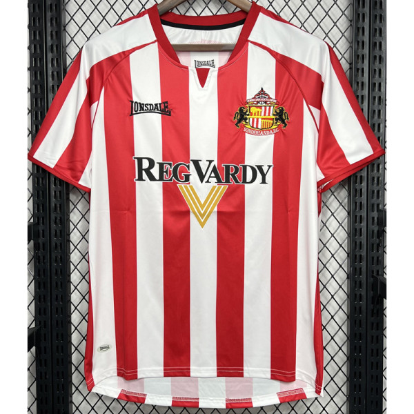 2005-2006 Sunderland Home Retro Soccer Jersey