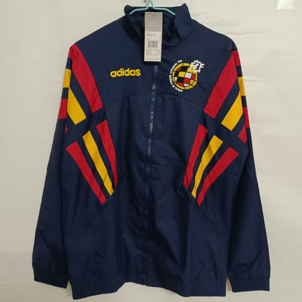 24-25 Spain Royal blue Windbreaker