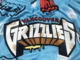 Grizzlies Blue City Edition Top Quality NBA Pocket Pants #灰熊涂鸦