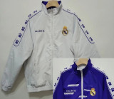 24-25 RMA White & Blue Double Sided Windbreaker (双面刺绣)(双面风衣)