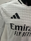 24-25 RMA Home Long Sleeve Player Version Soccer Jersey (长袖球员)