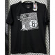 T198 Nets Jordan Black High Quality Casual T-Shirt