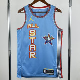 25-26 ALL-STAR LILLARD #0 Light blue Top Quality Hot Pressing NBA Jersey