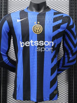 24-25 INT Home Long Sleeve Player Version Soccer Jersey (长袖球员)