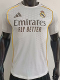 25-26 RMA Home Player Version Soccer Jersey