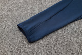 24-25 Man Utd Royal blue Half Pull Tracksuit (半拉链)