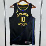 24-25 WARRIORS BUTLERIII #10 Black Top Quality Hot Pressing NBA Jersey (Trapeze Edition) 飞人版