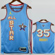 25-26 ALL-STAR DURANT #35 Light blue Top Quality Hot Pressing NBA Jersey