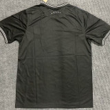 22-23 Brazil Black Fans Soccer Jersey(前底纹-灰标)