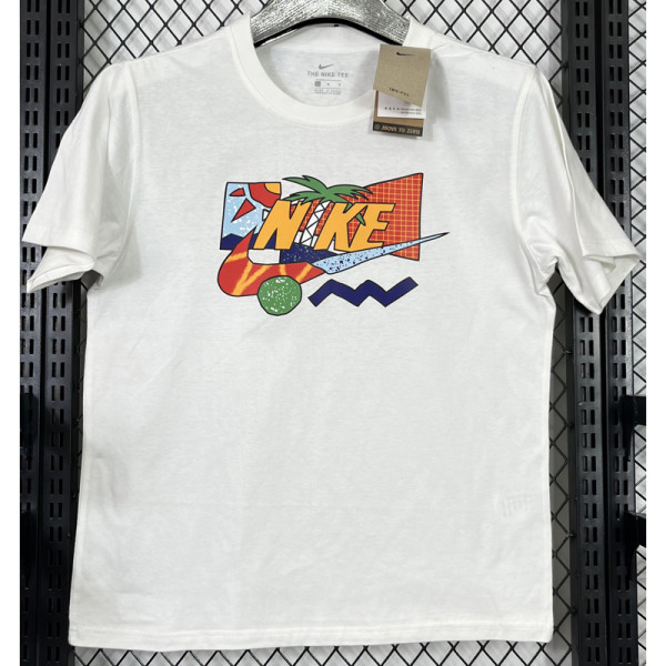 T237 NK White High Quality Casual T-Shirt #夏日风