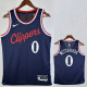 24-25 Clippers WESTBROOK #0 Navy Blue Away Top Quality Hot Pressing NBA Jersey