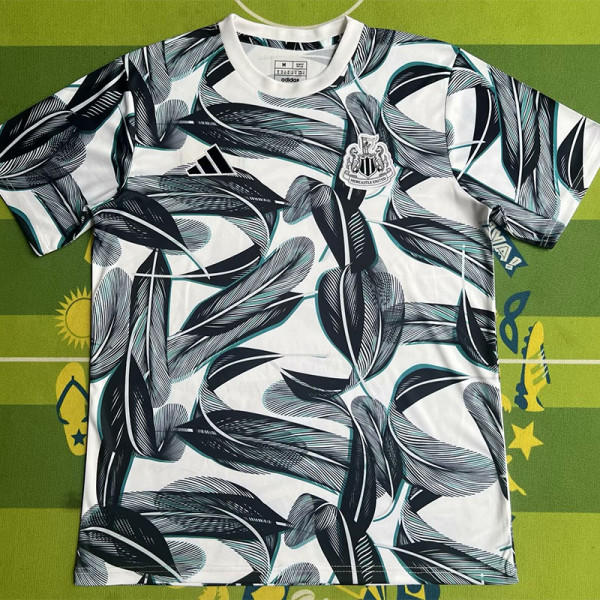 24-25 Newcastle White Blue Training Shirts