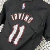 T201 Nets IRVING #11 Black High Quality Casual T-Shirt