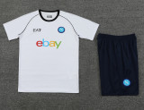 24-25 Napoli White Training Short Suit