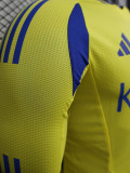 24-25 AL-Nassr Home Long Sleeve Player Version Soccer Jersey (长袖球员)