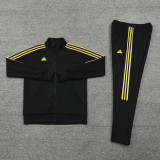 2024 AD Black Jacket Tracksuit #AJ20