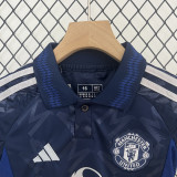 24-25 Man Utd Away Kids Soccer Jersey