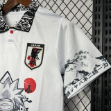 2024 Japan White Special Edition Fans Soccer Jersey #碳画鸣人
