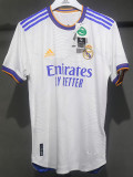 21-22 RMA Home Player Version Soccer Jersey