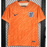 24-25 England Orange GoalKeeper Soccer Jersey