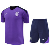 25-26 Corinthians Purple Training Short Suit