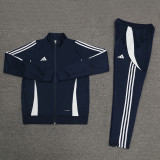 2024 AD Royal Blue Jacket Tracksuit #AJ17