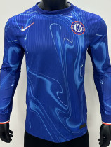 24-25 CHE Home Long Sleeve Player Version Soccer Jersey (长袖球员)