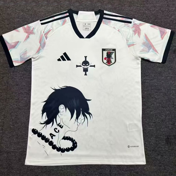 25-26 Japan White Special Edition Fans Soccer Jersey ACE
