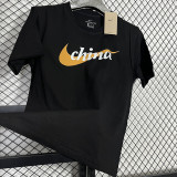 T248 NK Black High Quality Casual T-Shirt