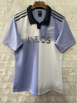 24-25 New Zealand All Blacks Purple Polo Rugby Jersey (有领)