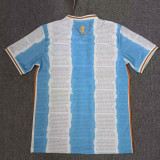 22-23 Argentina Blue White Commemorative Edition Soccer Jersey (三星)