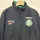 24-25 Palmeiras Green & Black Retro Double Sided Windbreaker (双面风衣)