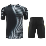 24-25 RMA Black white Training Short Suit #豹