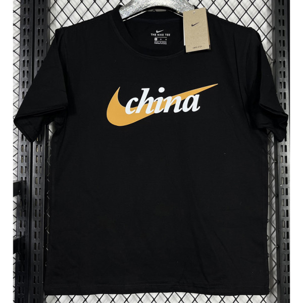 T248 NK Black High Quality Casual T-Shirt