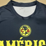 24-25 Club America Royal Blue Champion Training shirts *背后没图案