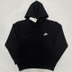 2024 NK Black Hoody #E3黑色(刺绣加绒)