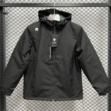 2024 DST Velvet Thickened warm Black Outdoor Jackets #F12加绒冲锋衣