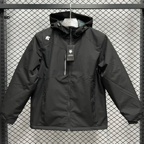 2024 DST Velvet Thickened warm Black Outdoor Jackets #F12加绒冲锋衣