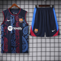 24-25 BAR Black Tank top and shorts suit (印花)