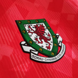 1990-1992 Wales Home Retro Soccer Jersey