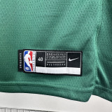 Dallas Mavericks IRVING #11 Green Retro Top Quality Hot Pressing NBA Jersey