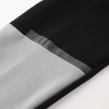 2024 PM01 Black Grey Hoodie Jacket Tracksuit (黑灰色)