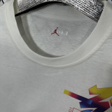T246 Jordan White High Quality Casual T-Shirt