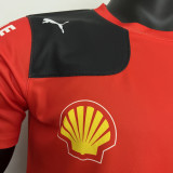 2023 F1 Formula One Ferrari #16 Red Racing Suit (圆领16号)