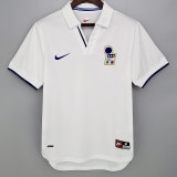 1998 Italy Away Retro Soccer Jersey